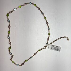 24k gold over sterling silver necklace